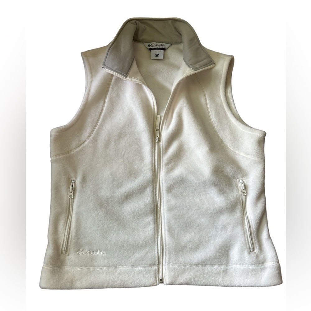 Colombia Fleece Sweater vest Ivory XL